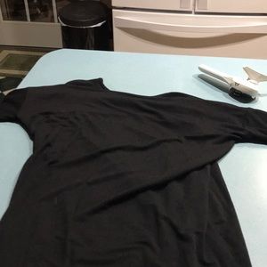 A black dress